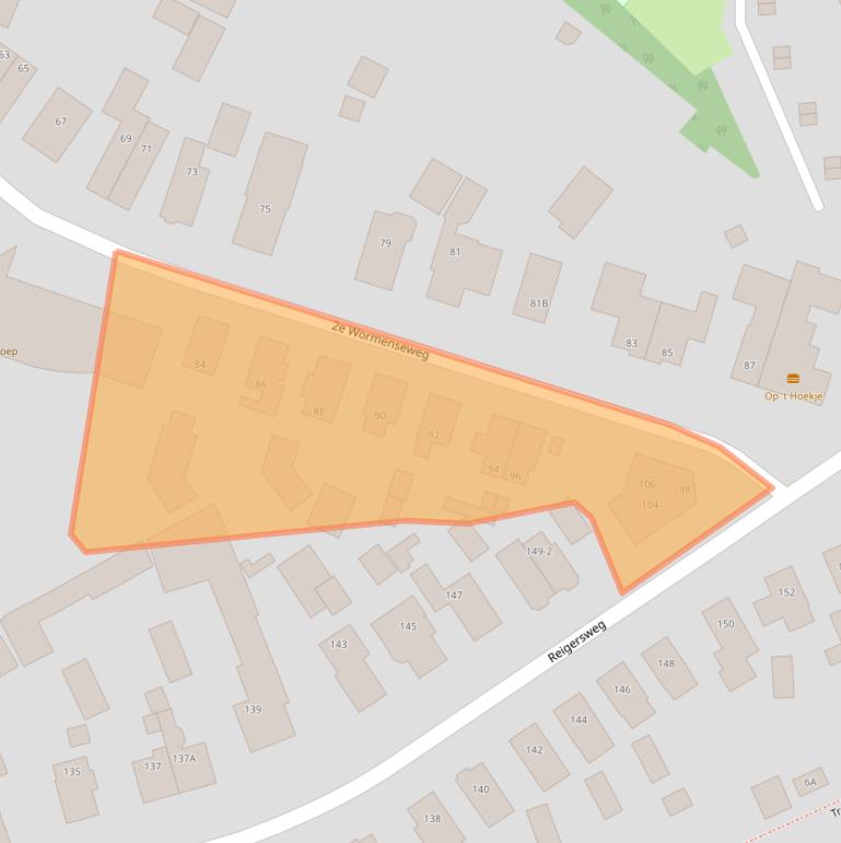 Kaart van postcodegebied 7331VH.