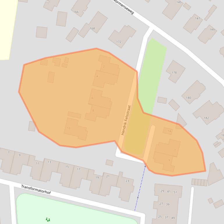 Kaart van postcodegebied 7331XB.