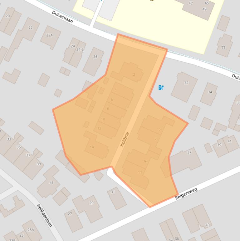 Kaart van postcodegebied 7331ZA.