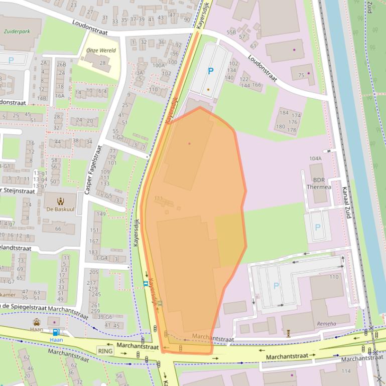 Kaart van postcodegebied 7332AN.