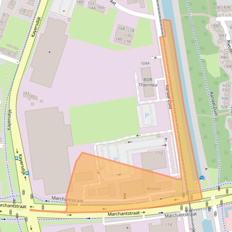 Kaart van postcodegebied 7332AZ.