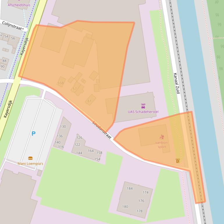 Kaart van postcodegebied 7332BA.