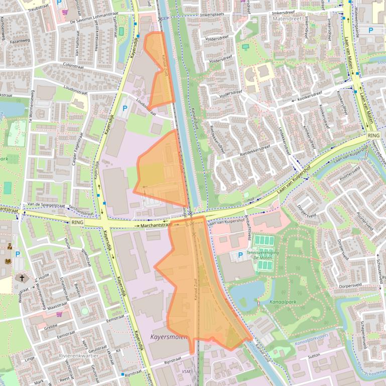 Kaart van postcodegebied 7332BD.