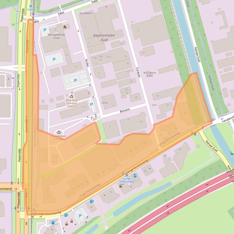 Kaart van postcodegebied 7332BP.