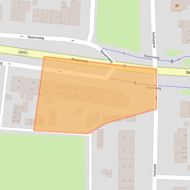 Kaart van postcodegebied 7333AB.