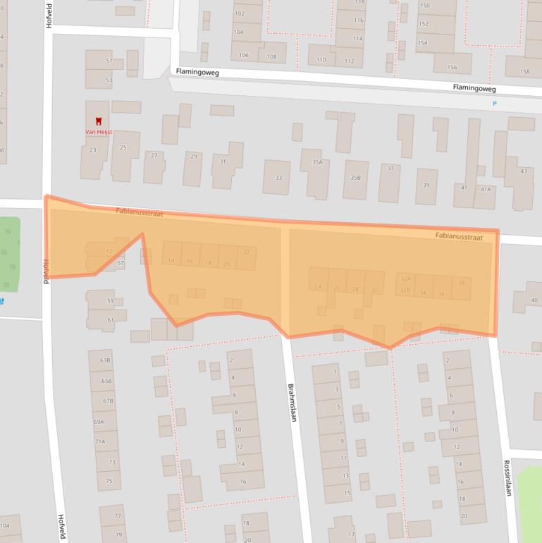 Kaart van postcodegebied 7333BD.