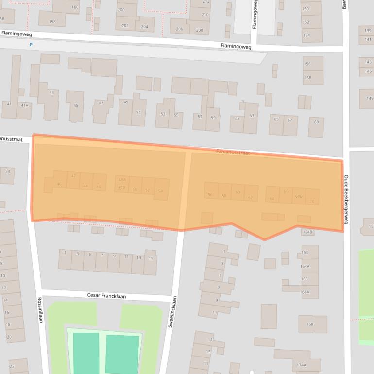 Kaart van postcodegebied 7333BE.