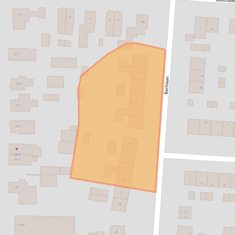 Kaart van postcodegebied 7333CH.