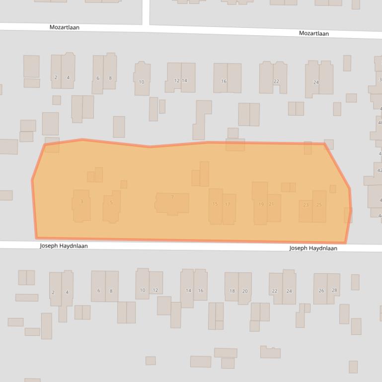 Kaart van postcodegebied 7333CN.