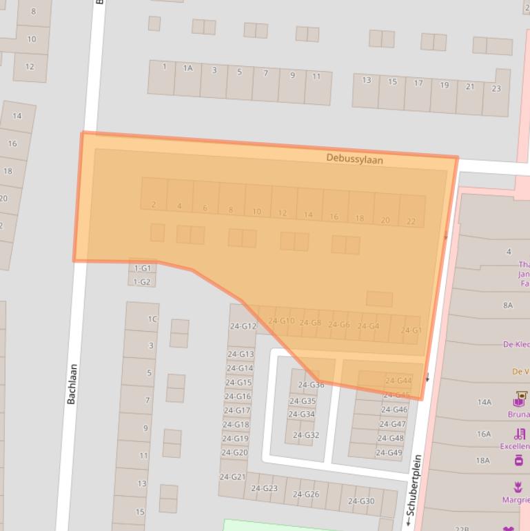Kaart van postcodegebied 7333DG.