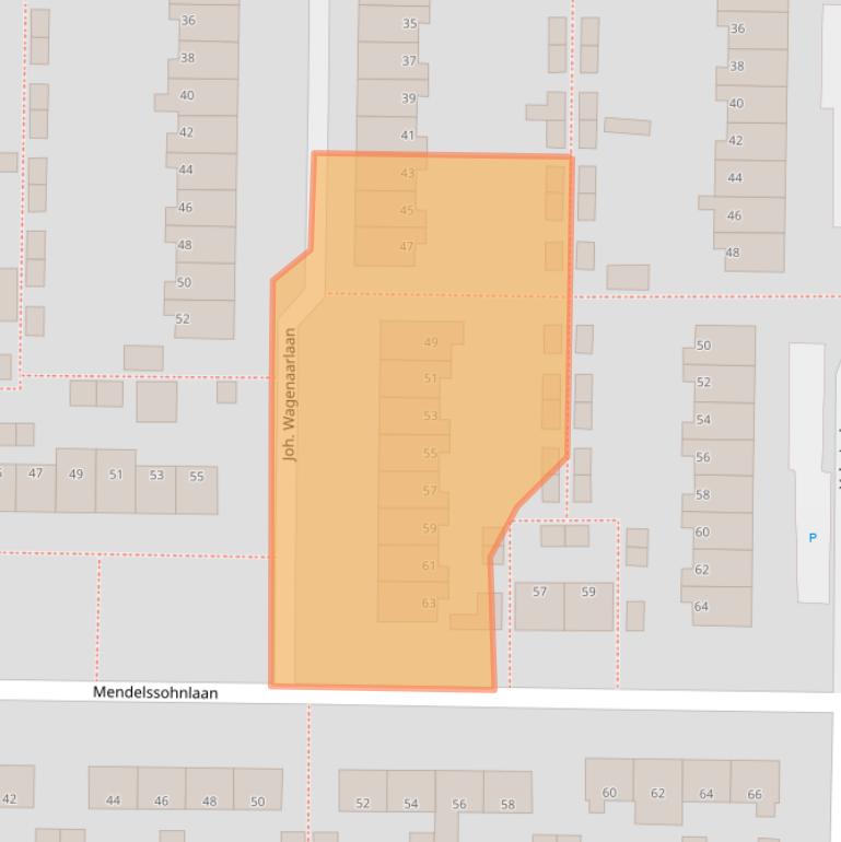 Kaart van postcodegebied 7333DZ.