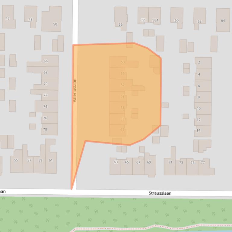 Kaart van postcodegebied 7333EE.