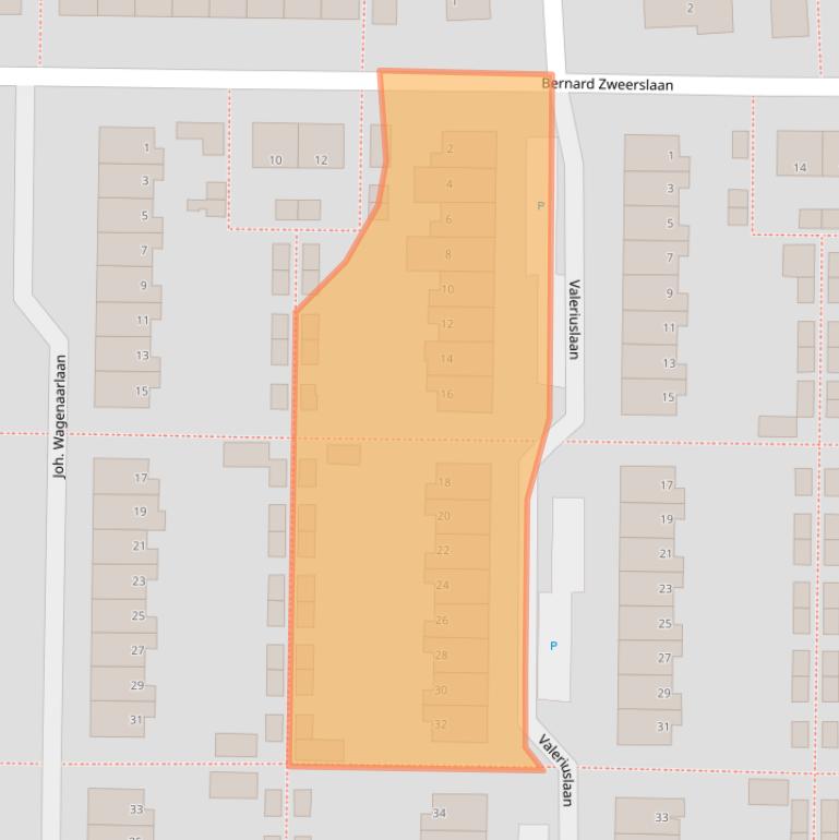 Kaart van postcodegebied 7333EG.