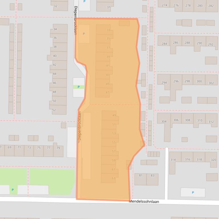 Kaart van postcodegebied 7333EL.