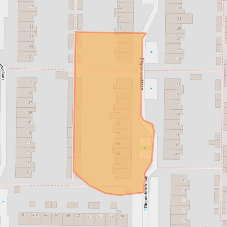 Kaart van postcodegebied 7333EN.