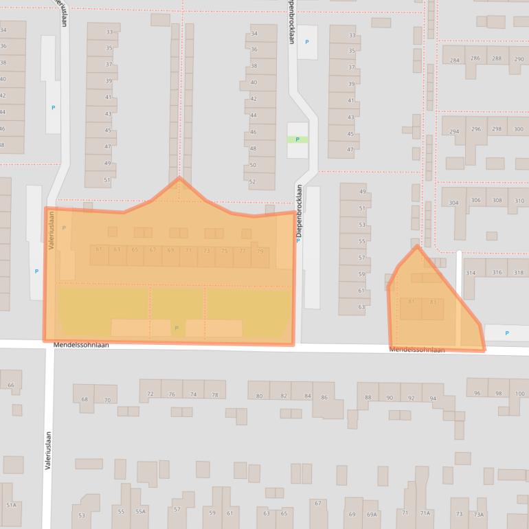 Kaart van postcodegebied 7333ES.