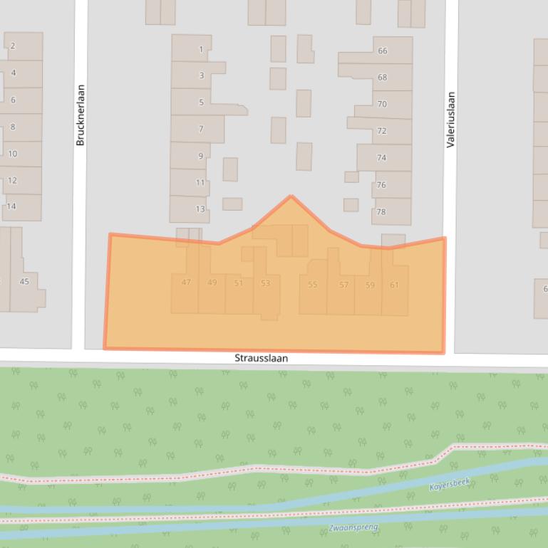 Kaart van postcodegebied 7333GP.