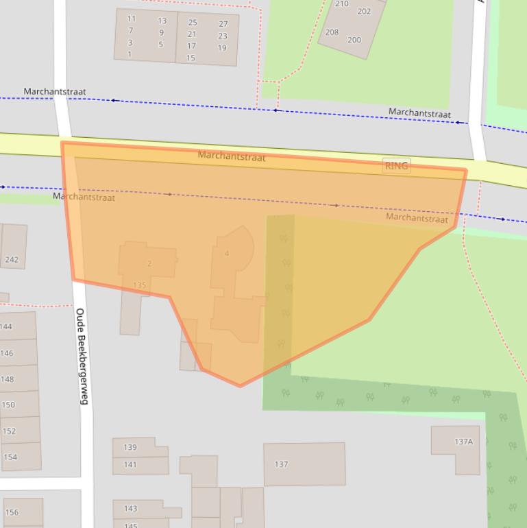 Kaart van postcodegebied 7333GT.