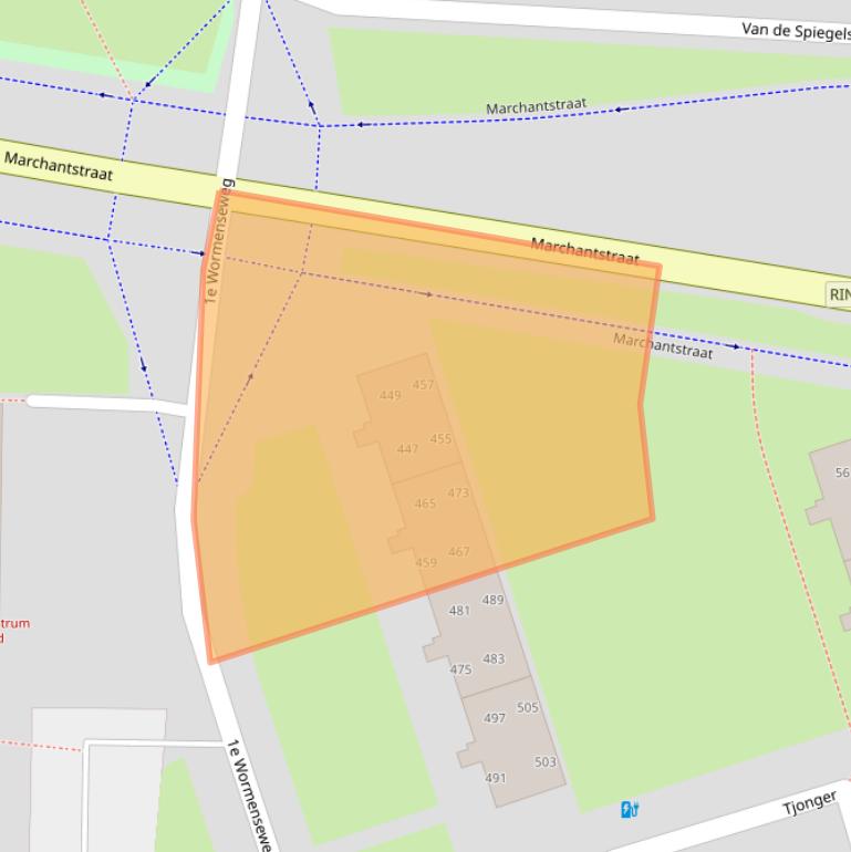 Kaart van postcodegebied 7333GV.