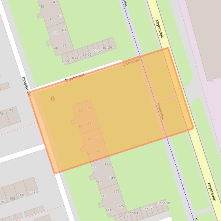 Kaart van postcodegebied 7333HK.