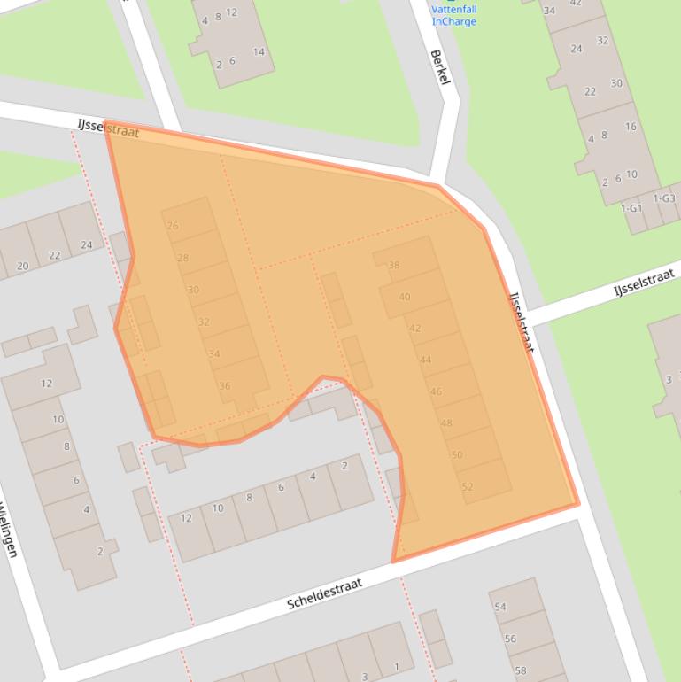 Kaart van postcodegebied 7333HN.