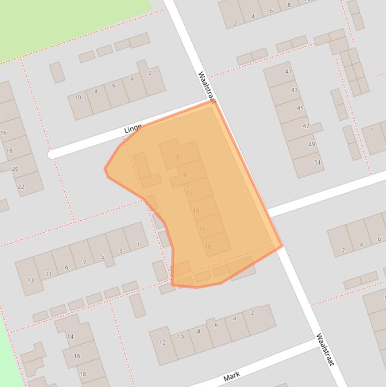 Kaart van postcodegebied 7333JW.