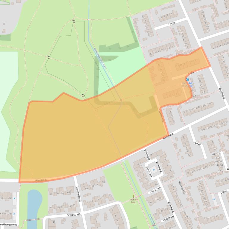 Kaart van postcodegebied 7333KC.
