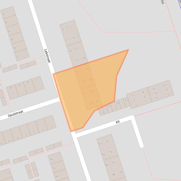 Kaart van postcodegebied 7333KS.