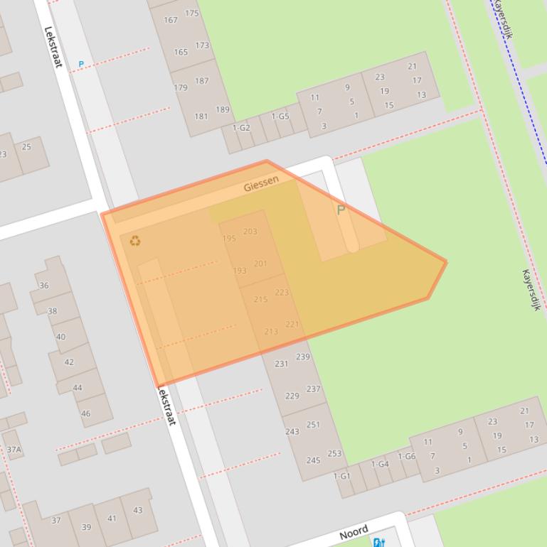 Kaart van postcodegebied 7333KZ.