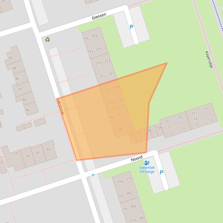 Kaart van postcodegebied 7333LA.