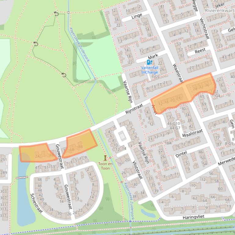 Kaart van postcodegebied 7333LL.