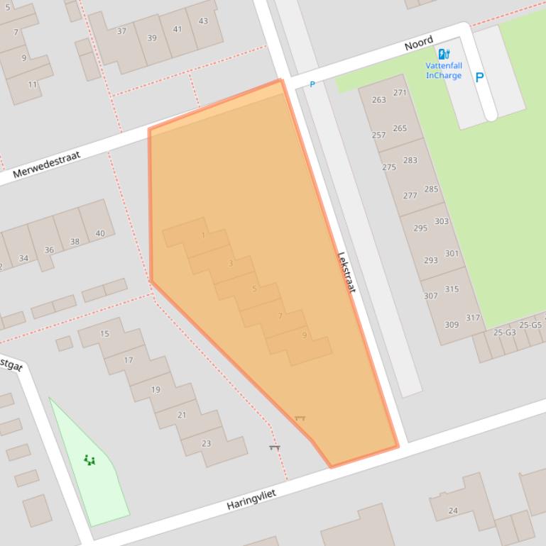 Kaart van postcodegebied 7333MN.