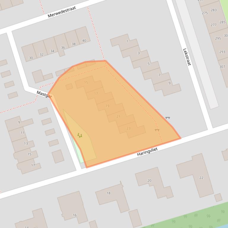 Kaart van postcodegebied 7333MR.