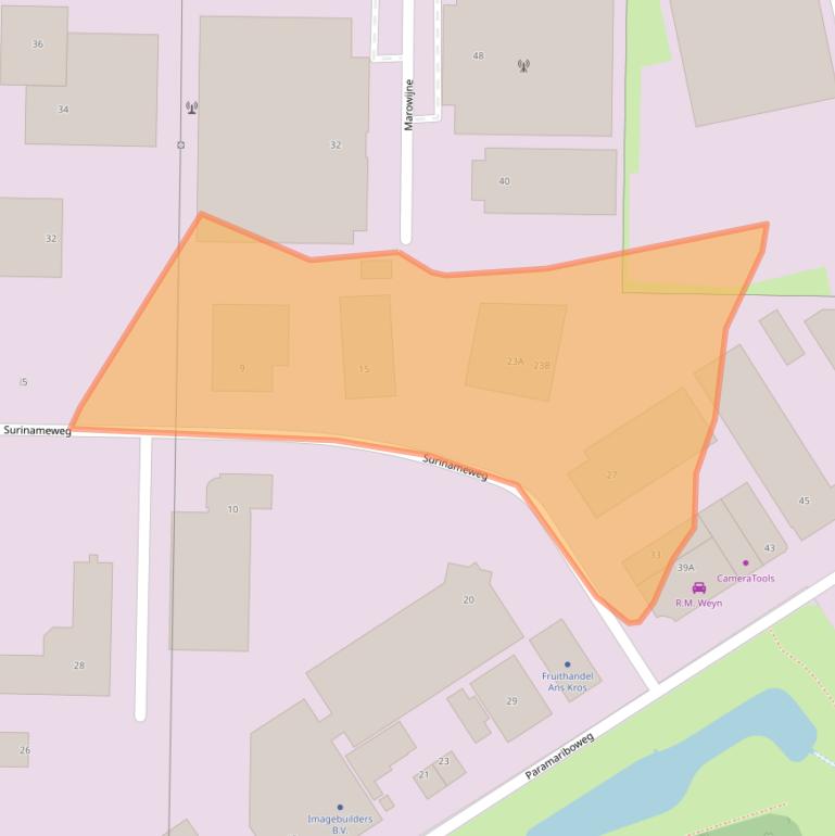 Kaart van postcodegebied 7333PC.