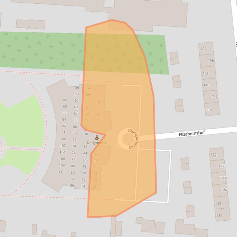 Kaart van postcodegebied 7333ZA.