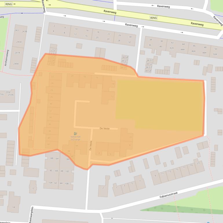 Kaart van postcodegebied 7333ZD.