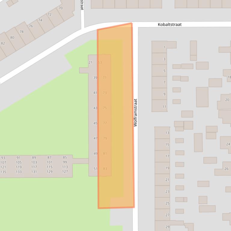 Kaart van postcodegebied 7334AN.