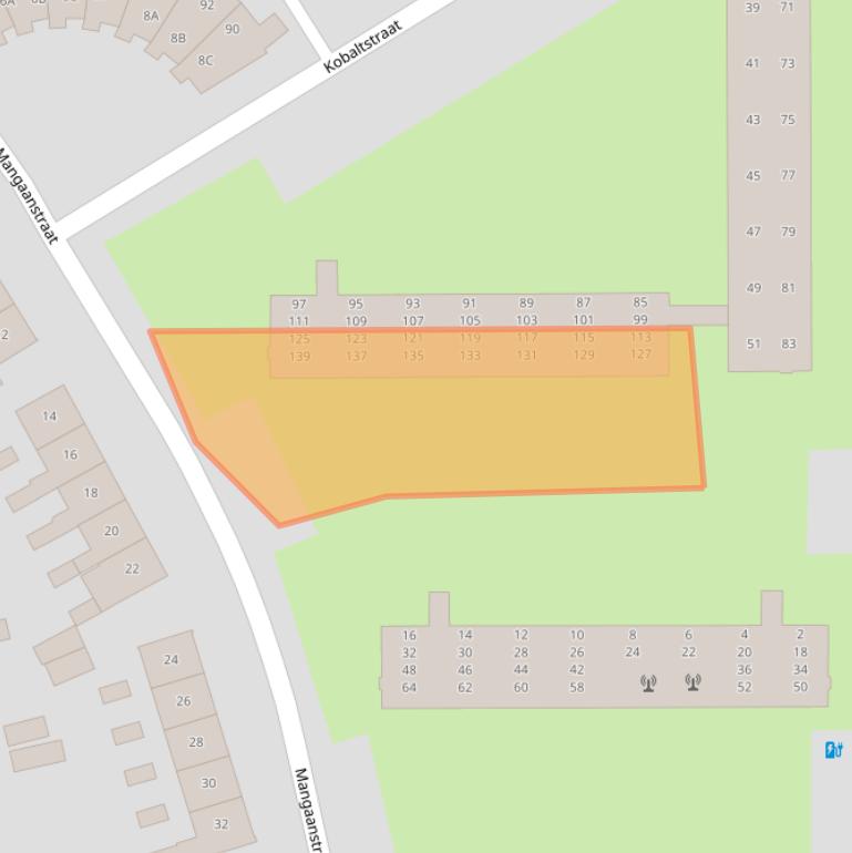 Kaart van postcodegebied 7334AR.