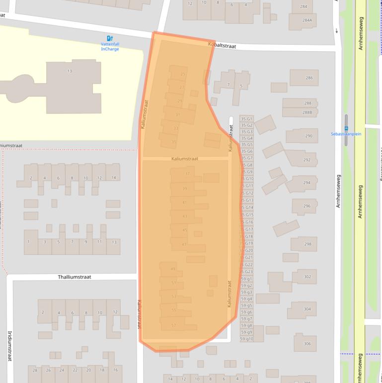 Kaart van postcodegebied 7334AX.