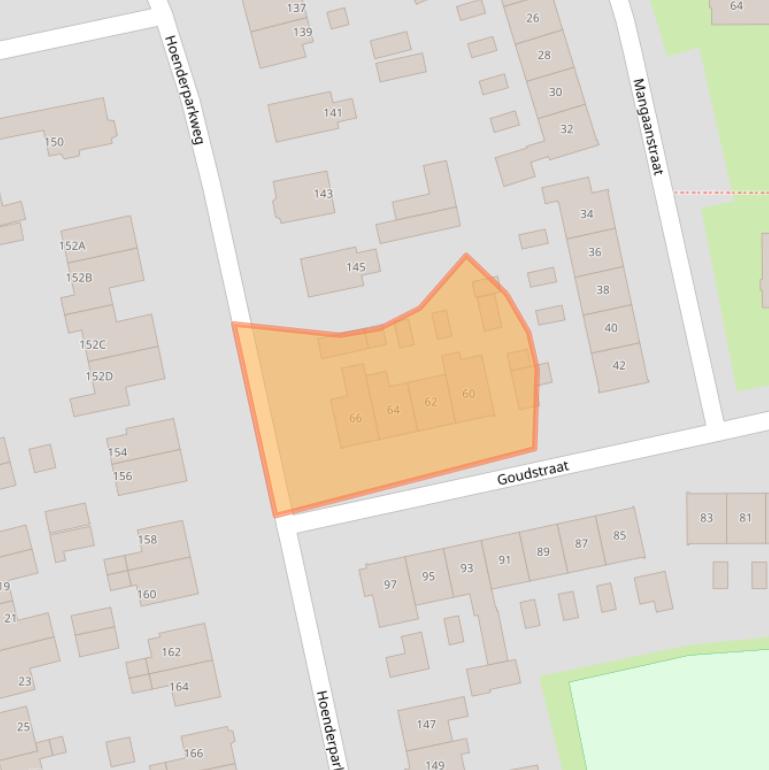 Kaart van postcodegebied 7334BZ.