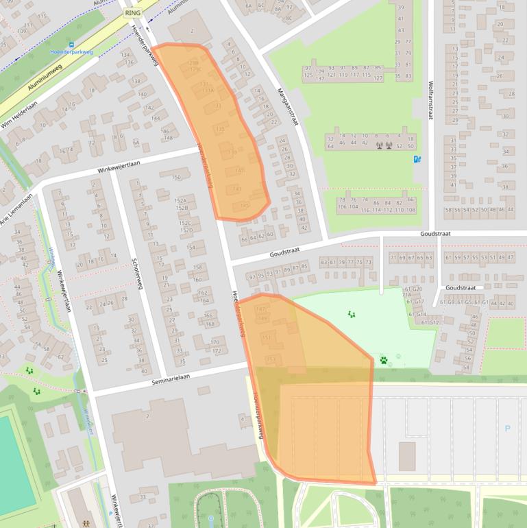Kaart van postcodegebied 7334CB.