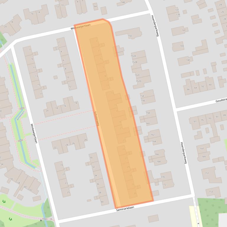 Kaart van postcodegebied 7334CD.