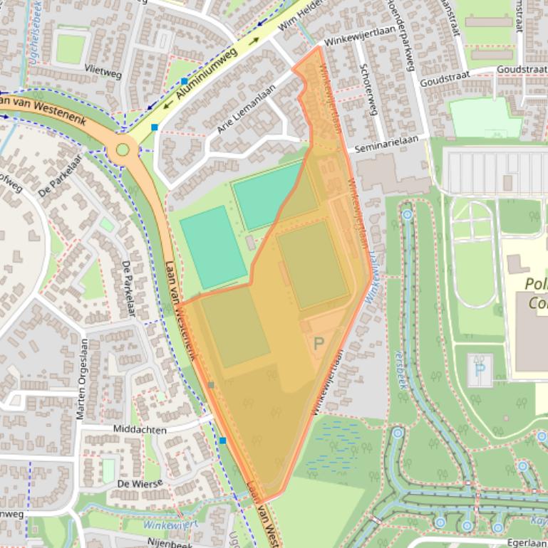 Kaart van postcodegebied 7334CM.