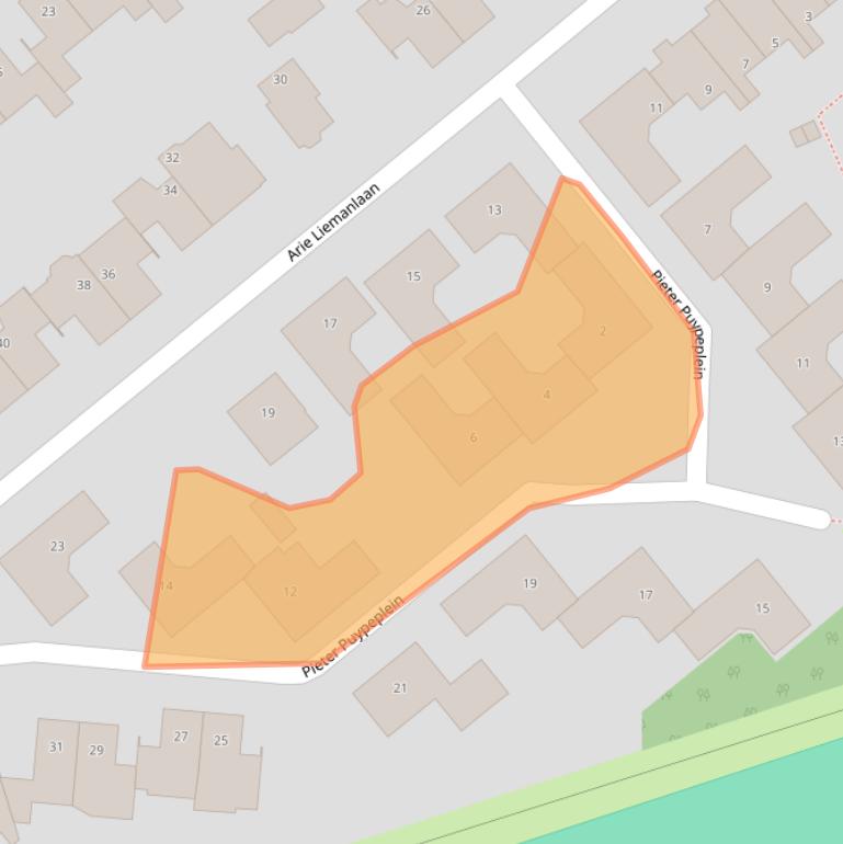 Kaart van postcodegebied 7334CV.