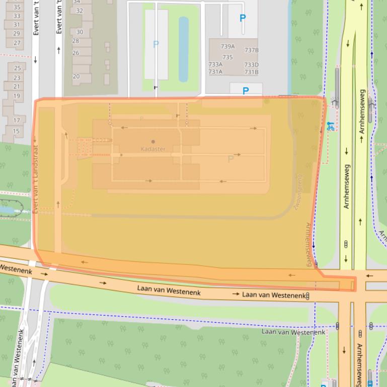 Kaart van postcodegebied 7334DP.