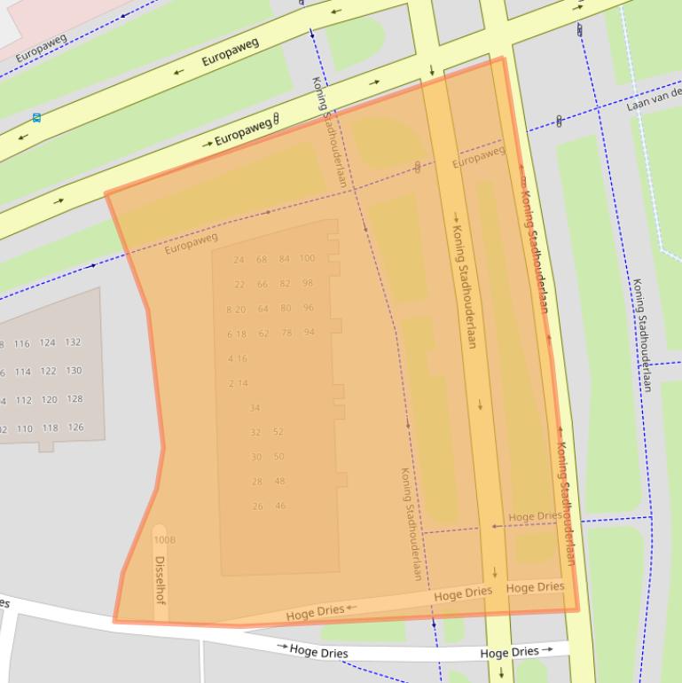 Kaart van postcodegebied 7335AA.