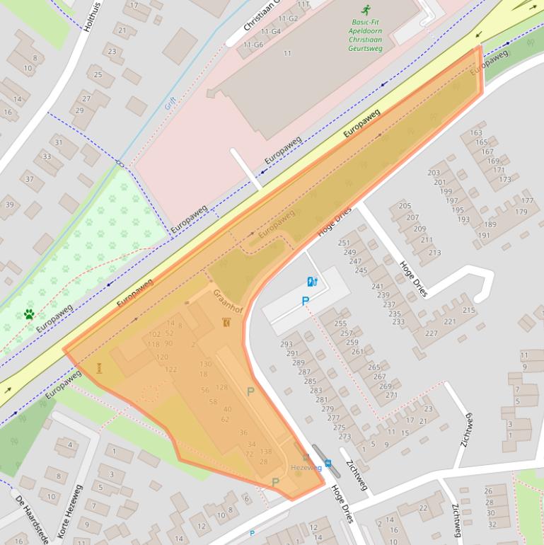 Kaart van postcodegebied 7335AV.