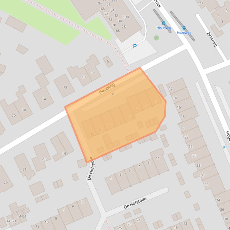 Kaart van postcodegebied 7335BK.