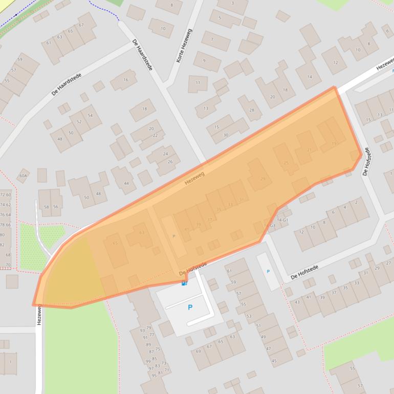 Kaart van postcodegebied 7335BM.