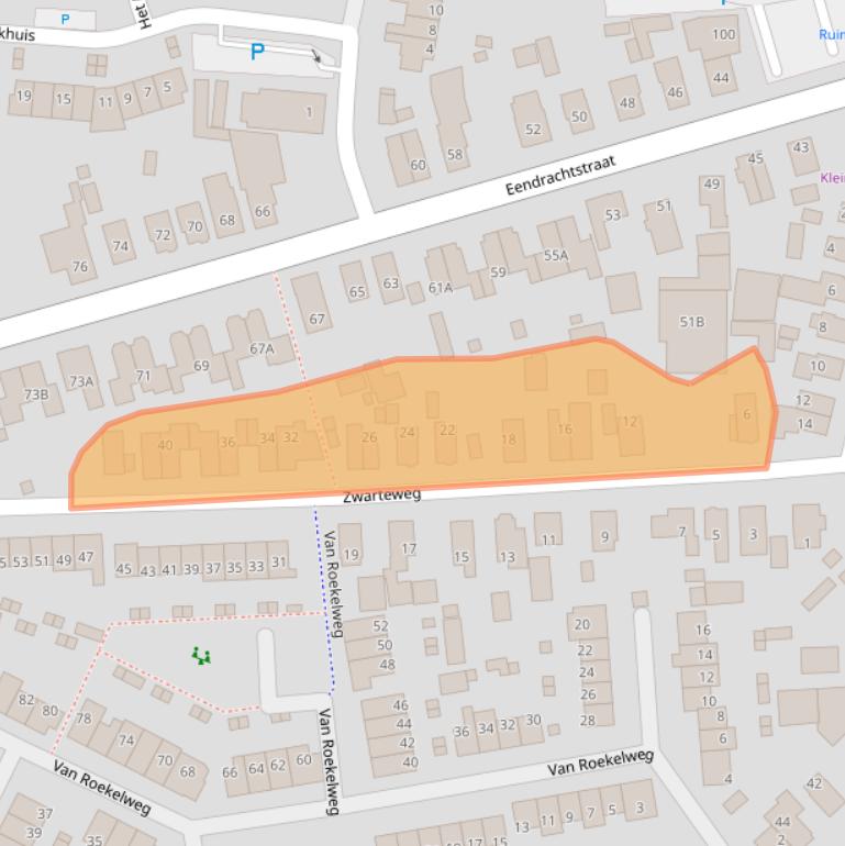 Kaart van postcodegebied 7335CN.